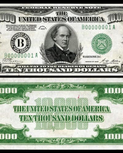 $10,000 bill