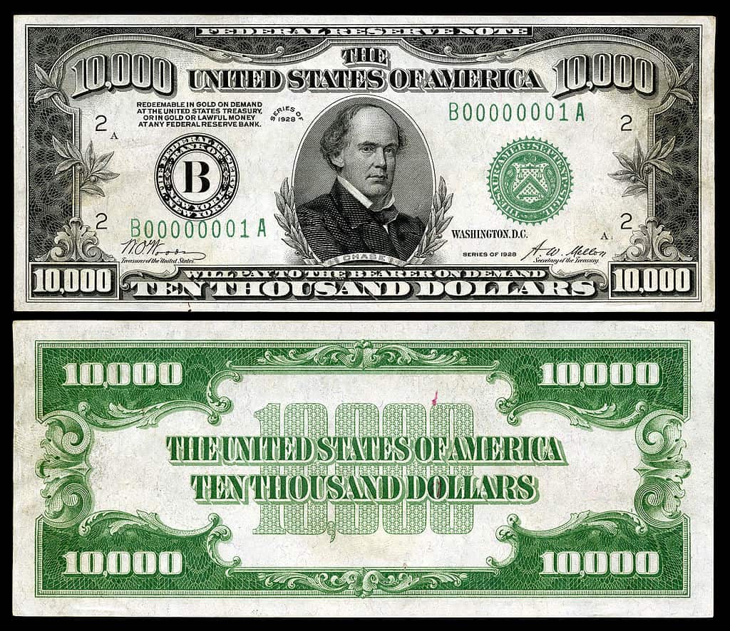 U.S. $1000.00 Bill (Very Fine)