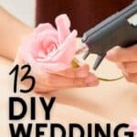 13 DIY Wedding Ideas on a Budget from mombeach
