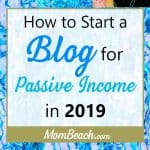 blog for passive income