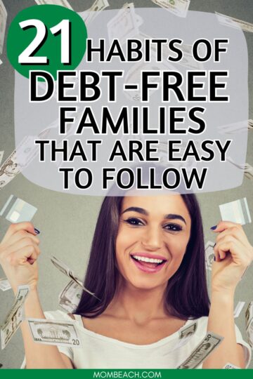 Debt-free habit pin