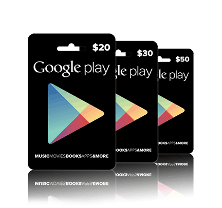 Google play credits