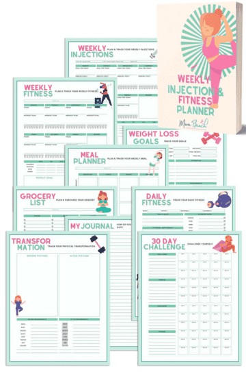 Weight loss planner.