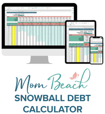 Mom Beach Debt Snowball Calculator