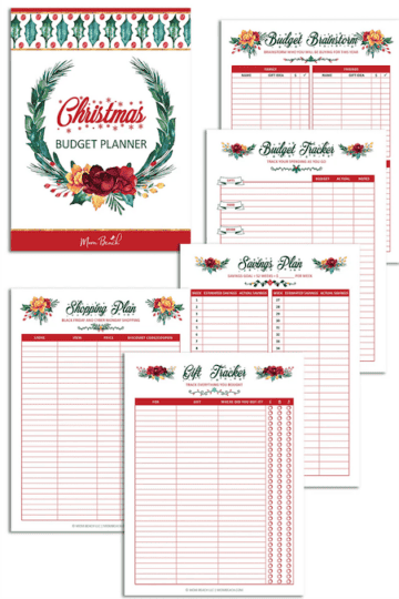 Mom Beach Christmas Budget Planner