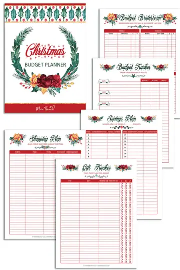 Mom Beach Christmas Budget Planner