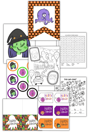 Halloween party kit