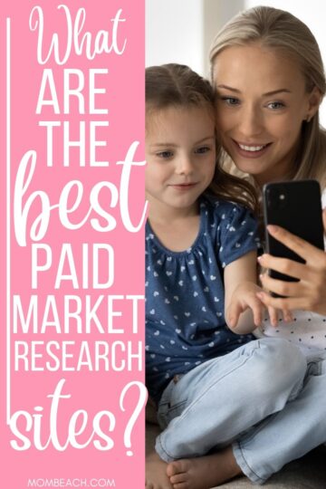 What are the best paid market research sites Pinterest pin.