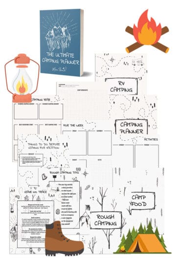 Beautiful camping planner to plan your camping!