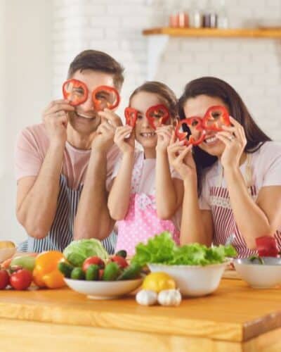 Family eating clean!