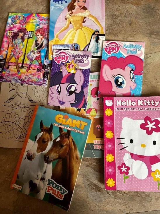 coloring books self quarantine