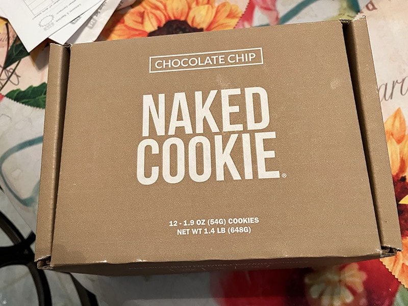 Box of Naked Cookies.