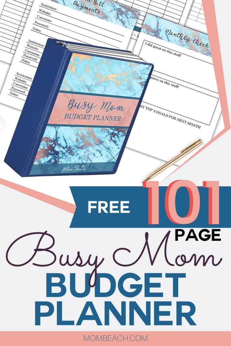 You won't believe the amazing pages this free printable budget planner has inside! There are monthly budget trackers, yearly trackers, no spending challenges, debt tracker, and so much more! 101 pages in all! #freebudgetplanner #freeprintablebudgetplanner #freebudgetbinder #freeprintable #freeprintables #budgetplanner #budgetbinder #freebies #printables #free8x10printables