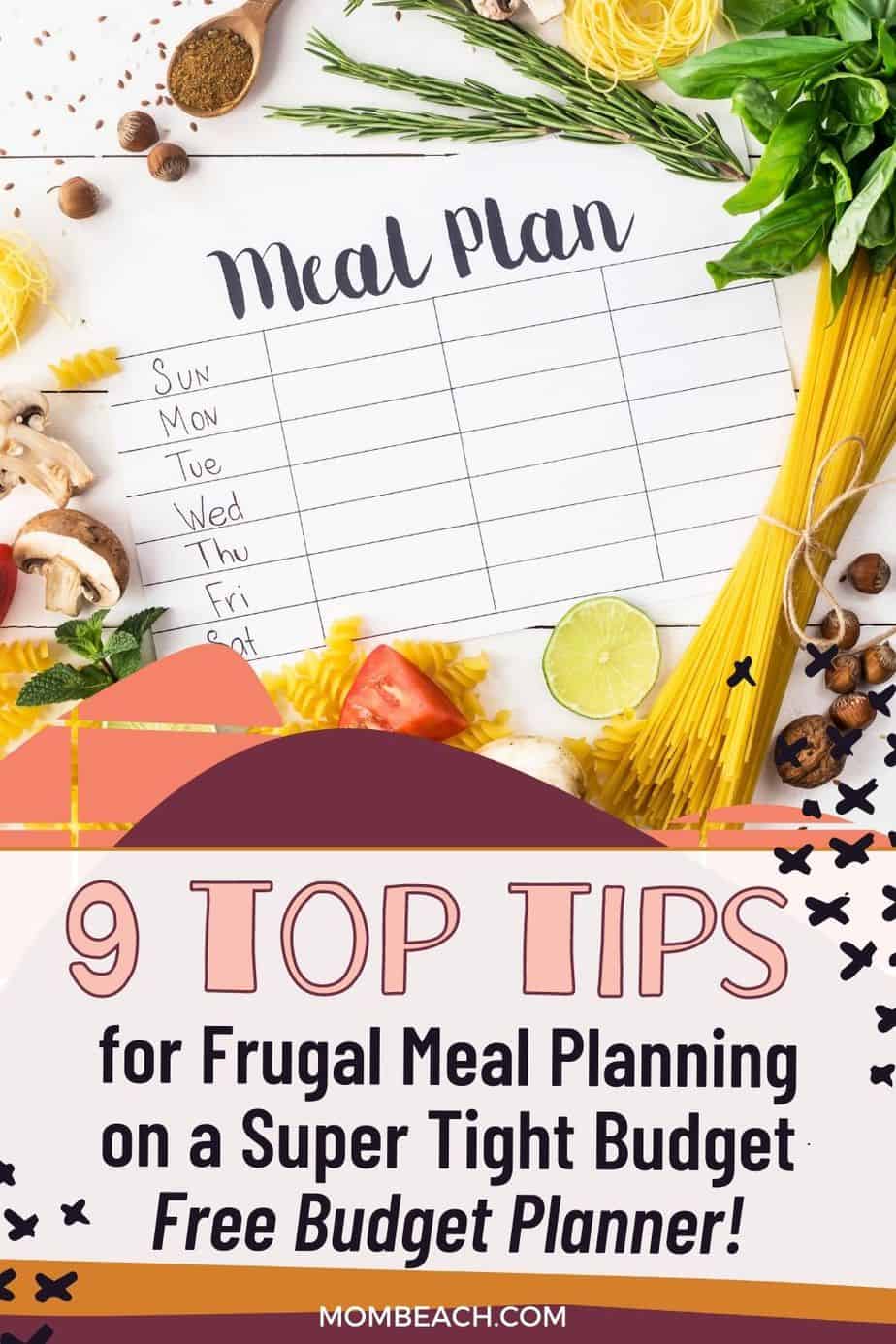 Frugal Meal Planning: Your Guide to a Monthly Meal Plan on a Budget