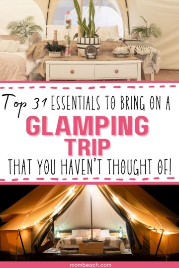 Glamping trip pin
