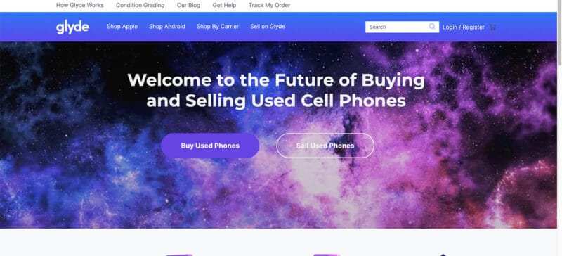 Glyde site best place to buy used phones