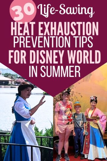 Heat exhaustion tips