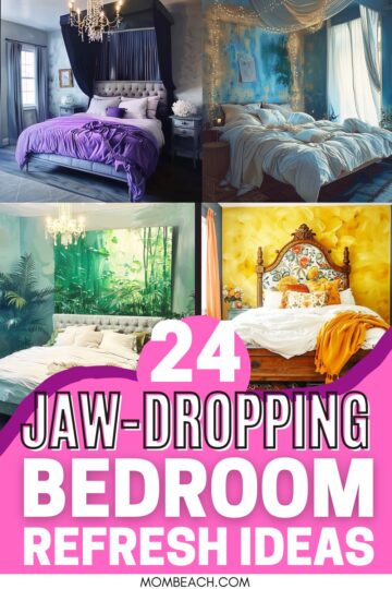 home bedroom refresh pin.