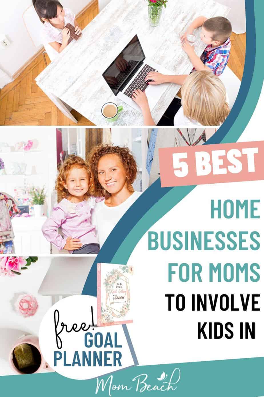 You won't believe how amazing these 5 home business ideas for moms and women are! We have home business ideas for women craft projects and more. You can work from home and start a small business. There are so many ways for women to earn money from home. Stay at home moms can make thousands a month like I do by starting their easy business. It is the best way to make money from home. #homebusinessideas #homebusinessideasforwomen #homebusinessideasformoms #homebusiness