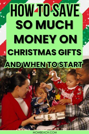 Christmas gifts Pinterest pin.
