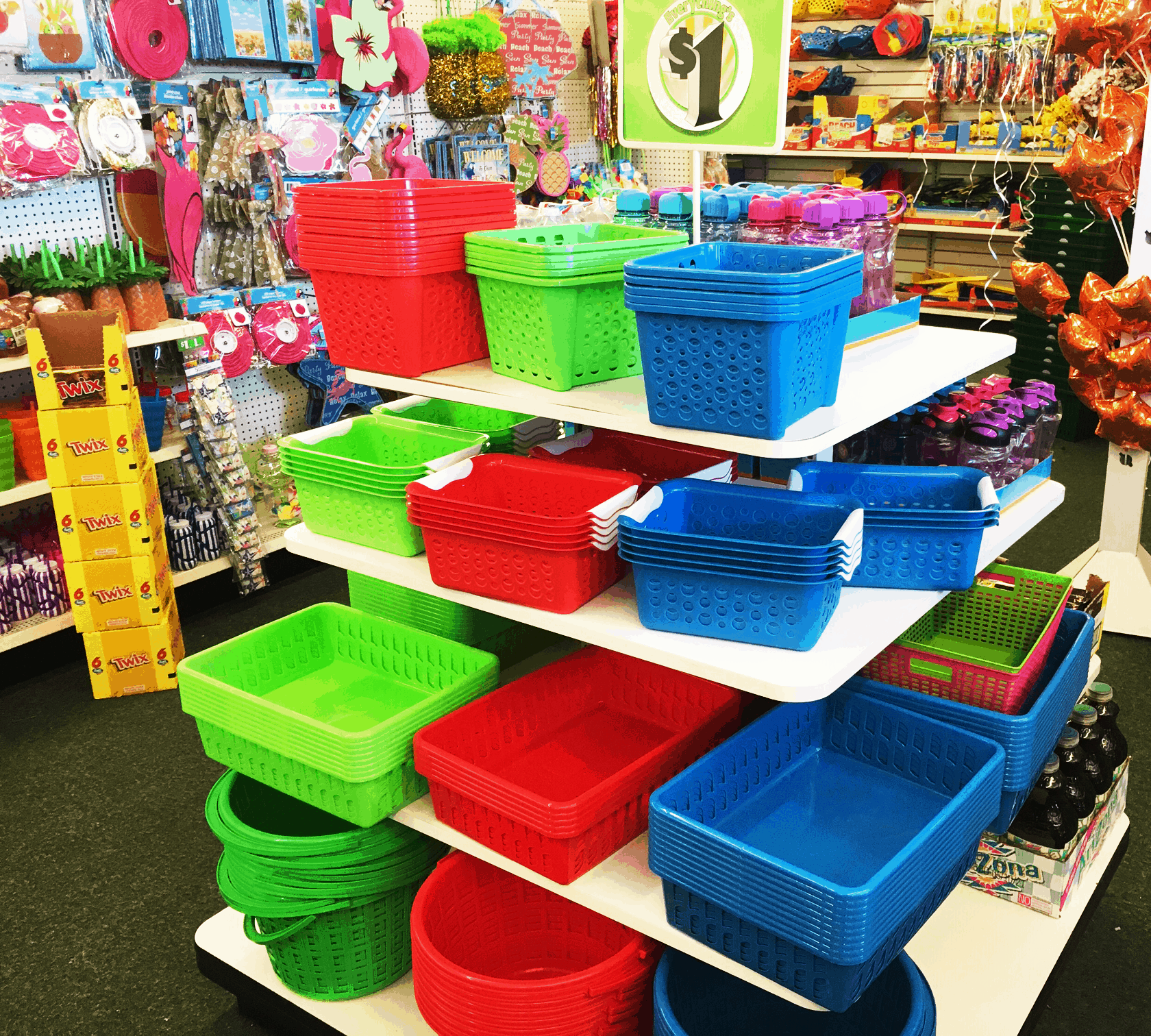 Under the Kitchen Sink Organization with Dollar Store Bins