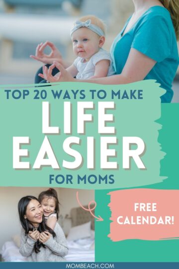 Make lives easier for moms pinterest pin.