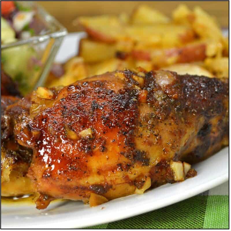 slow cooker thighs