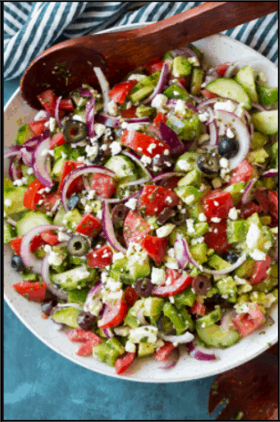 greek salad cheap dinner ideas