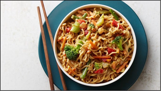 vegetable ramen cheap meal
