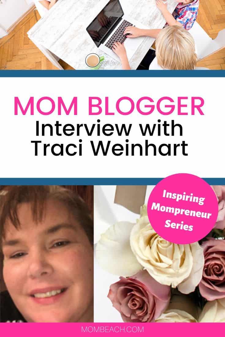 Traci Weinhart is a mom blogger that we featured in this awesome interview. Find out Traci's productivity and goal-setting tips in this interview. #momblogger #mompreneur #blogging #bloggingforbeginners