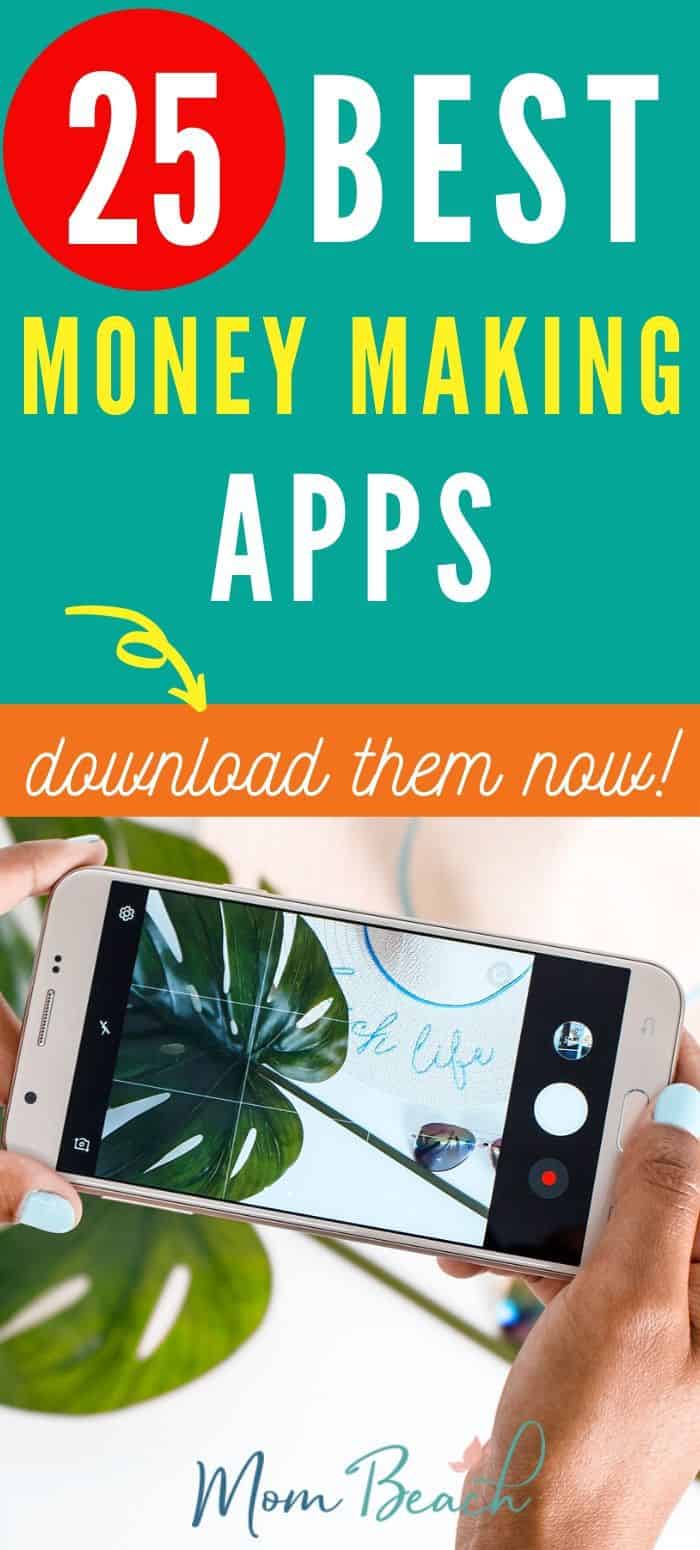 You won't believe these 25 awesome money making apps! Make money now from home in your spare time. It just takes a quick download to get these amazing money making apps! Start making money online from your phone right now. Check out this cool article! #moneymakingapps #bestmoneymakingapps #topmoneymakingapps #appstomakeextracash #makemoneyonline