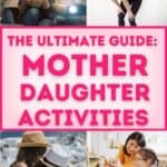 Mother daughter activities pin.