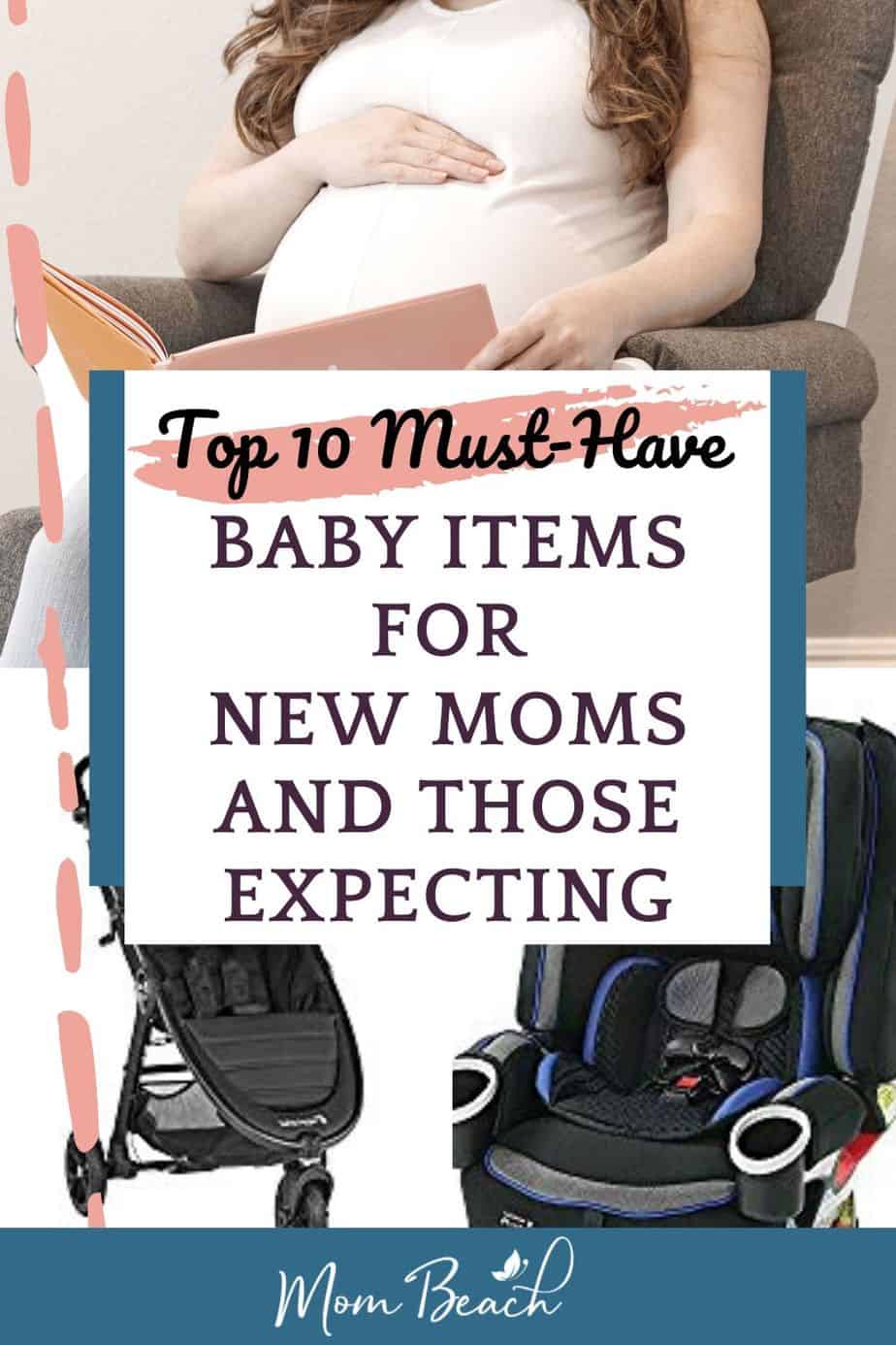 These top 10 must-have items for new moms and expecting ones is a must-read! You want to make sure you have plenty of items for your new baby such as diapers, cribs, breast pump, and more. We have researched the top items on Amazon for your new baby. This is perfect for shower gifts, newborns, and more ideas! #musthaveitemsfornewmoms #musthaveitemsforbaby #musthavebabyitems #musthavebabyshowergifts #musthaveitemsformoms