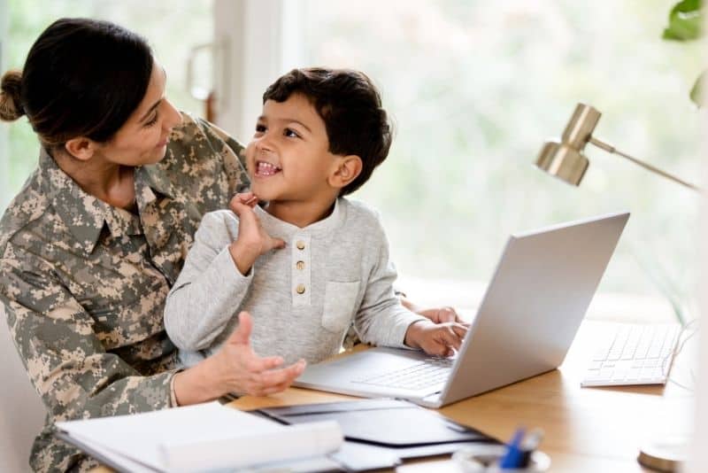 Mom using Own Up to refinance her home with her child.