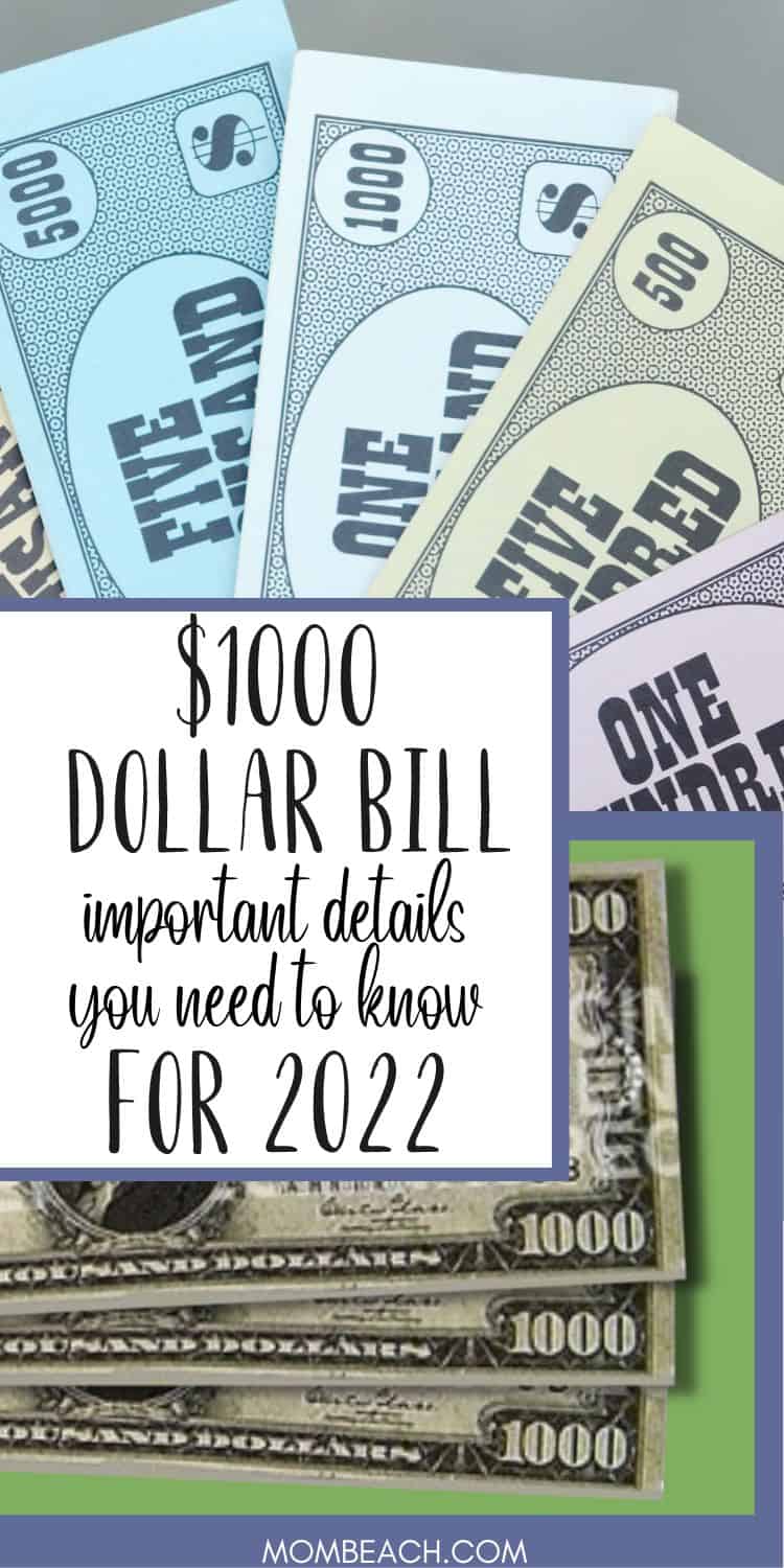 1000 Dollar Bill Value and Important Details for 2024