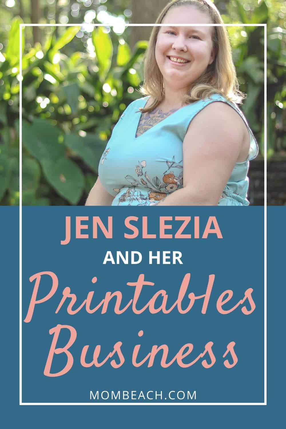 Jen Slezia has created a printables business, Journals to Freedom. In this interview, she reveals how she got started with her own printables business, printables marketing techniques, and more! Maybe you want to start your own business selling printables too! #printablesbusiness #printables #business #startabusiness #howtostartabusiness