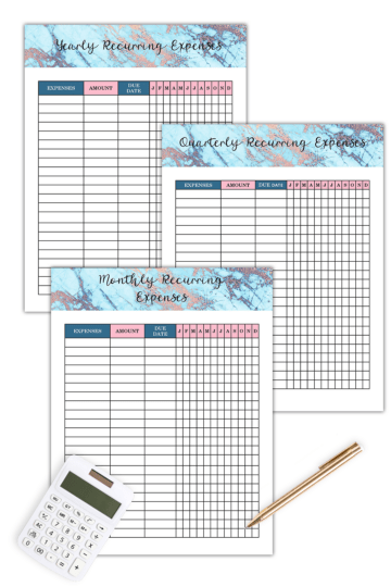 free printable budget planner