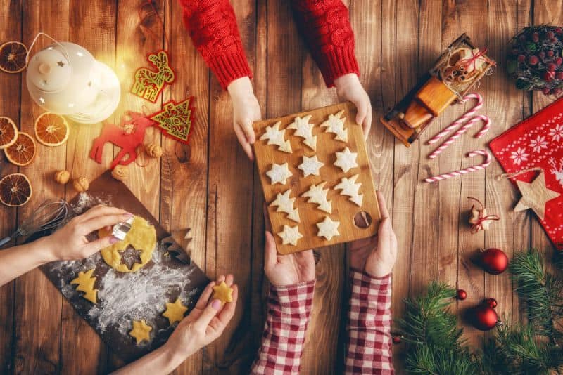 Christmas cookie gifts.