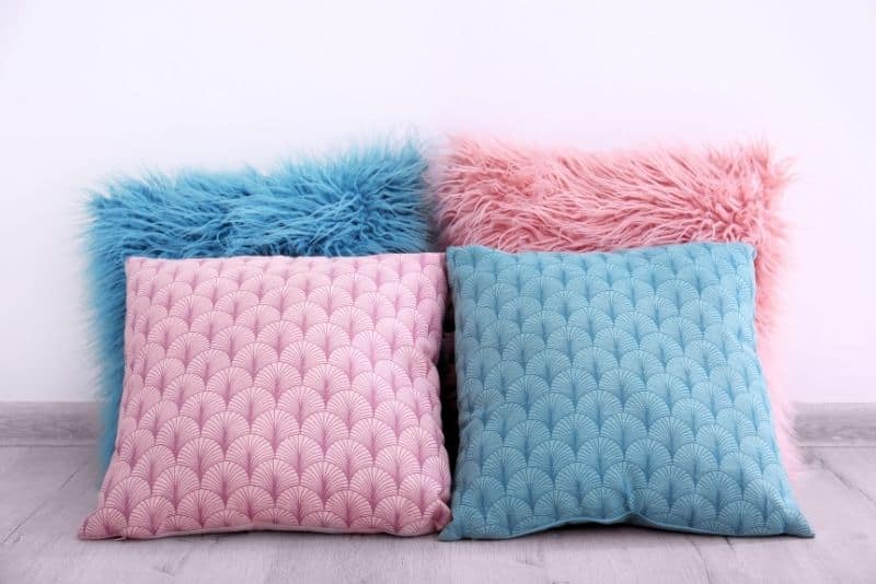 Cute and comfy pillow covers that are sewn.