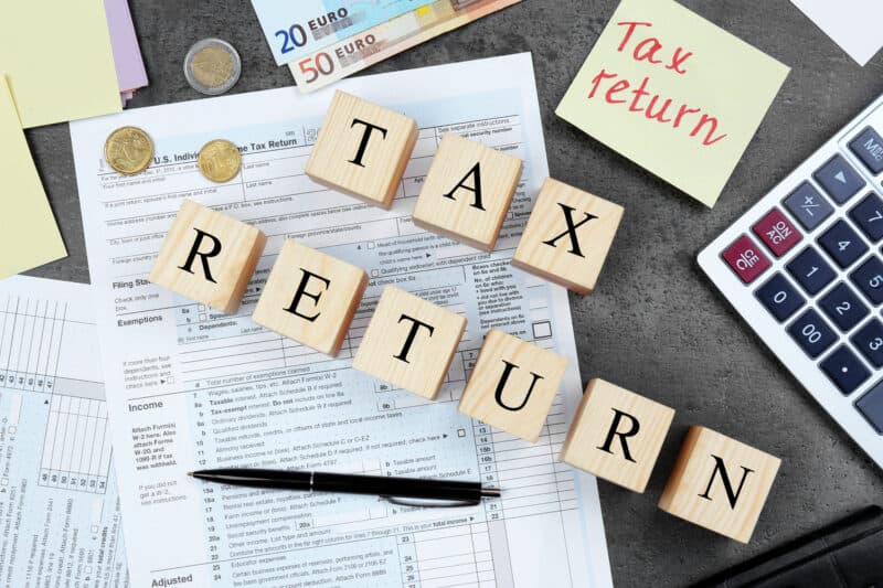 If you want a tax return, you don't need to spell it out, but you need to use a calculator and fill out the form correctly. 