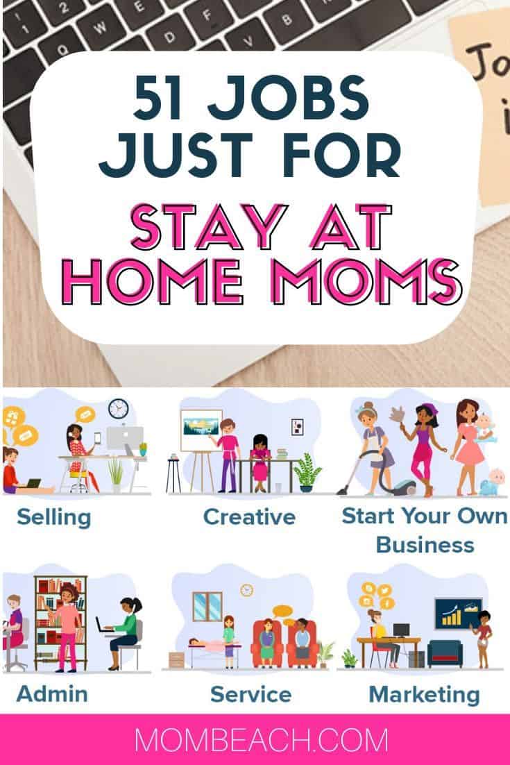 Download Free 51 Legit Stay At Home Mom Jobs That Pay High Sahm Jobs Mom Beach PSD Mockup Template