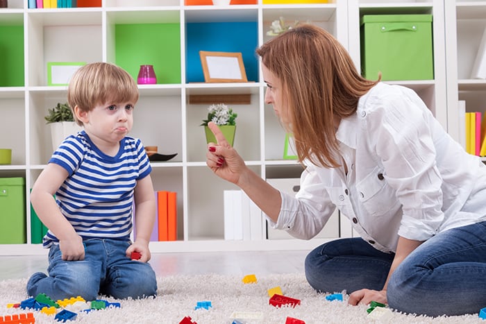 strong-willed child and mom