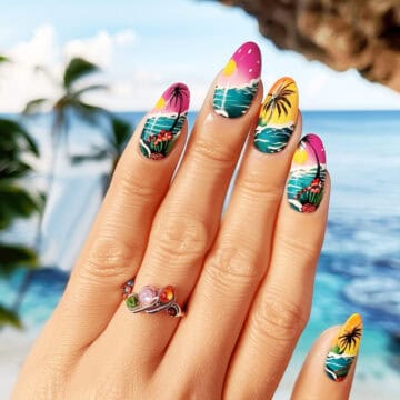 beach nails