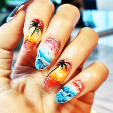 beach nails