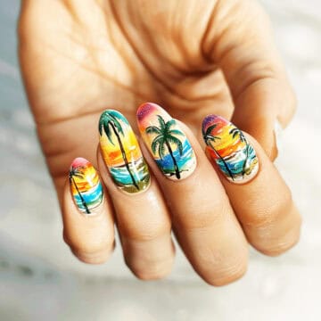 beach nails