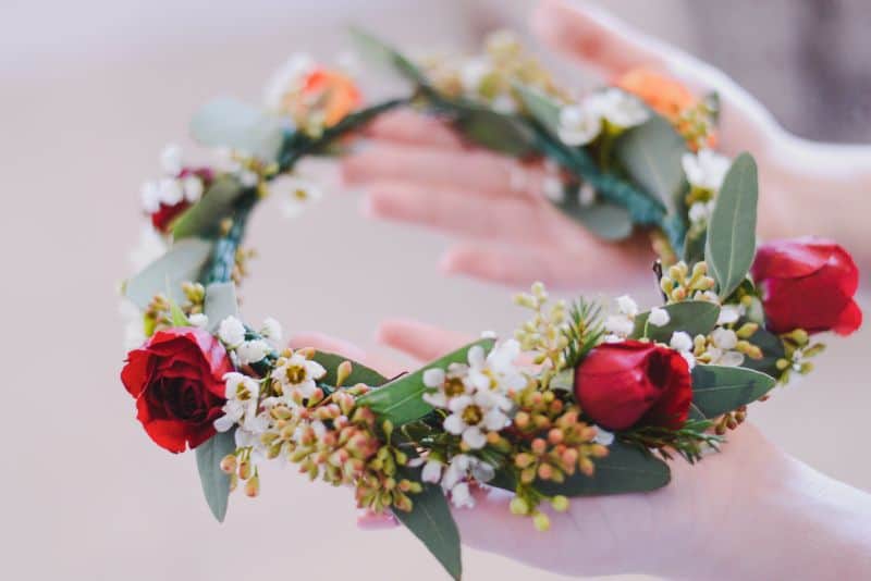 Flower crowns.