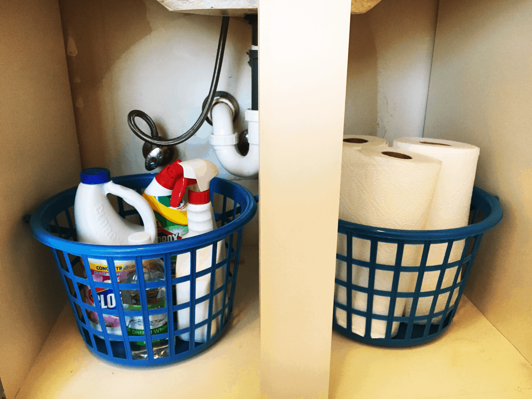 under the sink organization